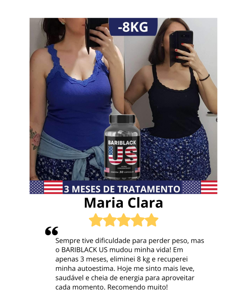 alt= mulher emagrecendo com Bariblack Us